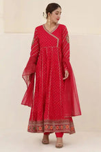 Hot Pink Lawn Embroidered Suit - 3PC | Noor