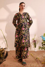 Black Lawn Printed Suit - 2PC Unstitched | Naqsh