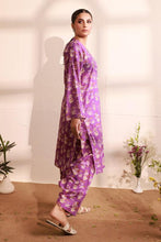 Violet Lawn Printed Suit - 2PC Unstitched | Naqsh