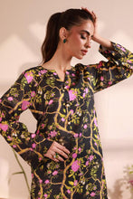 Black Lawn Printed Suit - 2PC Unstitched | Naqsh