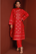 Hot Pink Lawn Printed Shirt and Dupatta - 2PC | Qurbat