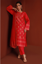 Hot Pink Lawn Printed Shirt and Dupatta - 2PC | Qurbat