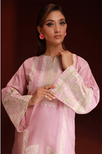 Pastel Pink Lawn Printed Kurti - 1PC | Abr